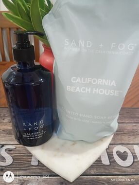 Sand + Fog Hand Soap | California Beach House | NWT